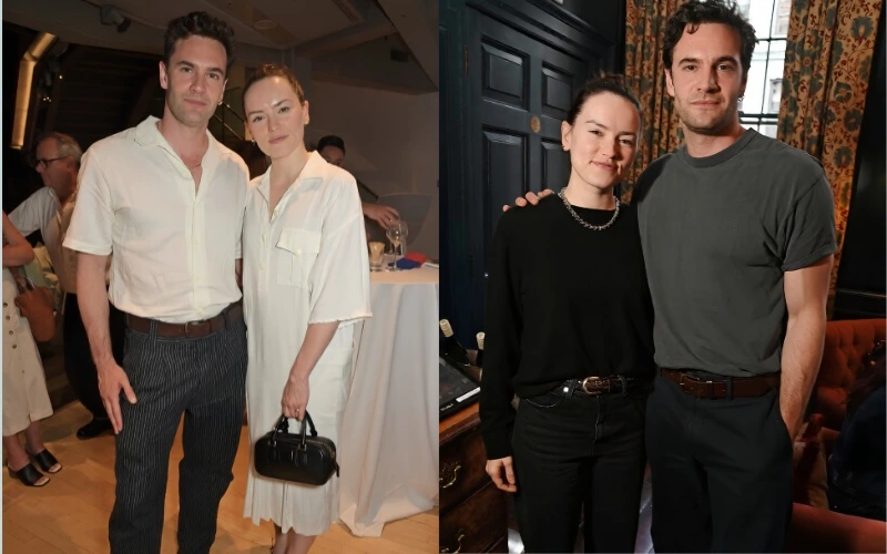 Tom Bateman and Daisy Ridley