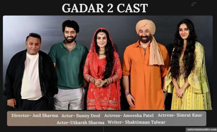 gadar 2 cast gadar 2 cast